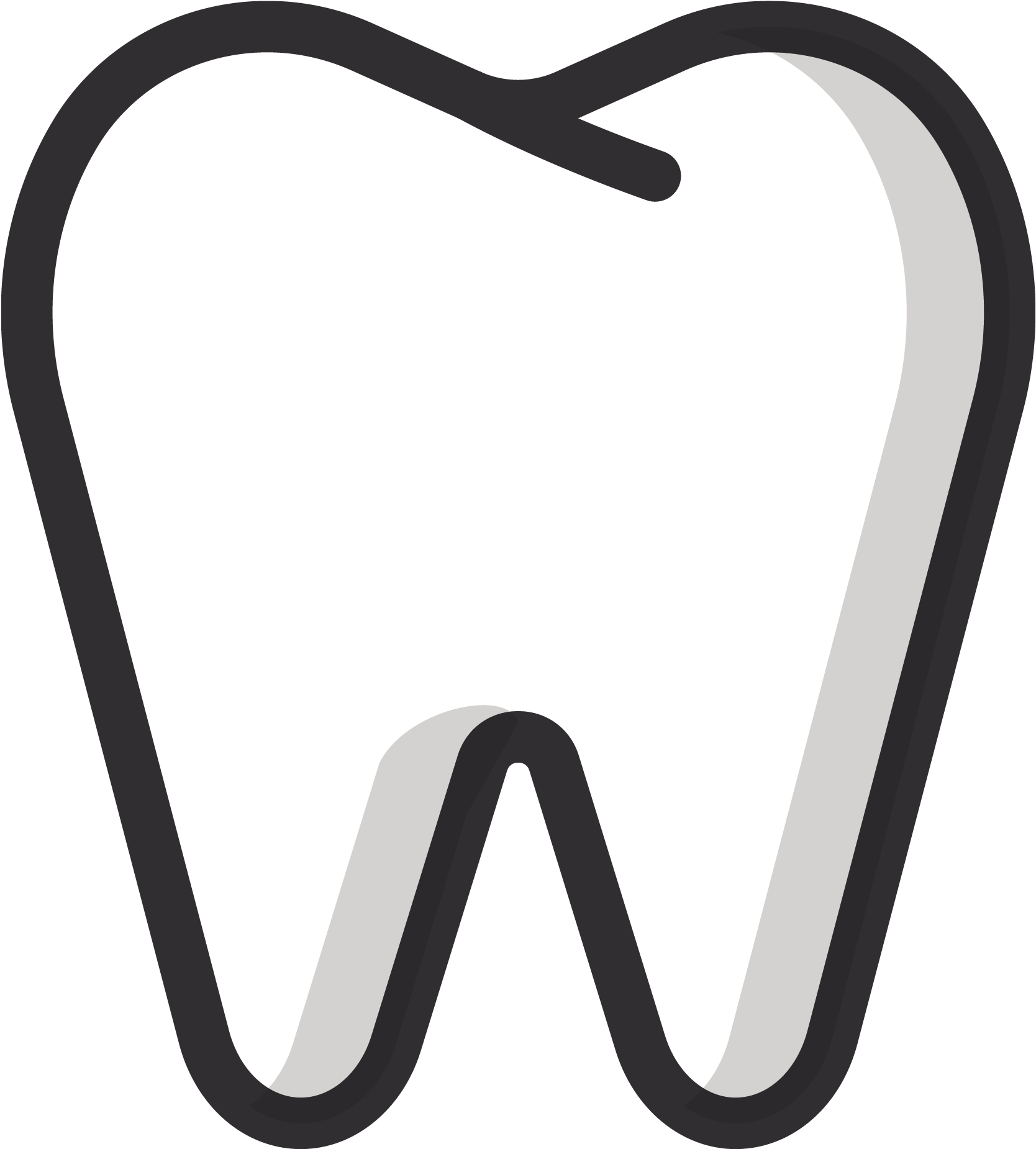 Tooth Icon Graphic