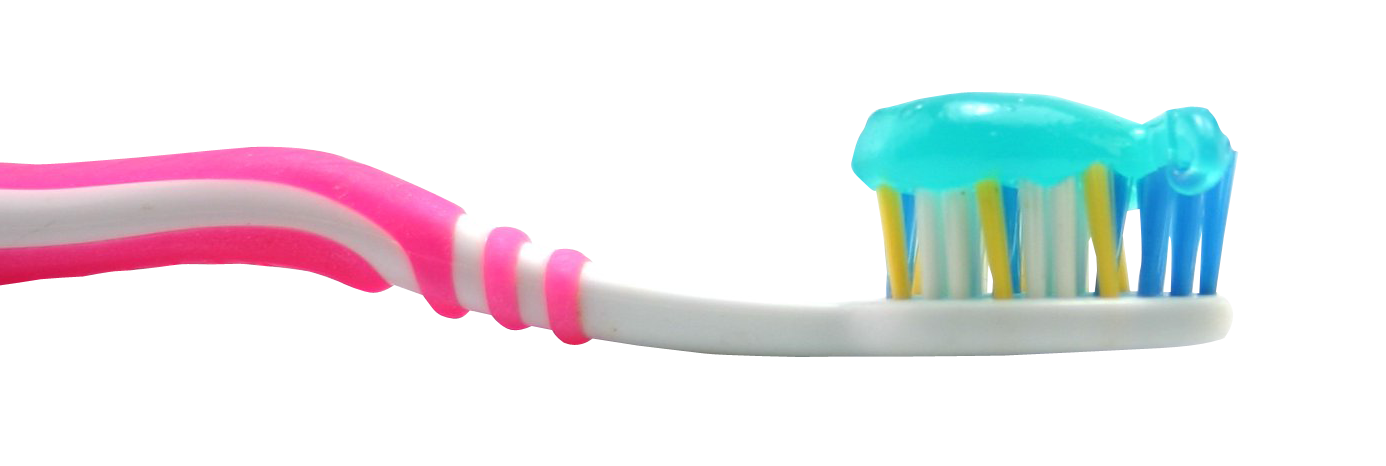 Toothbrushwith Toothpaste PNG with transparent background