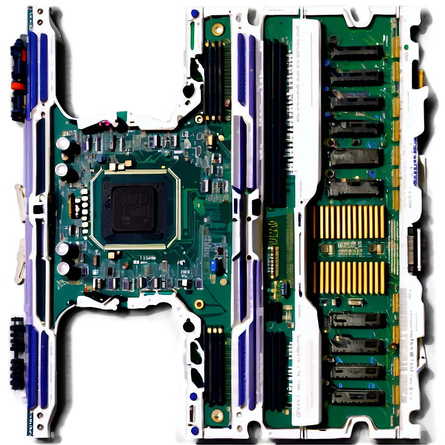 Top-down Motherboard Shot Png 06202024