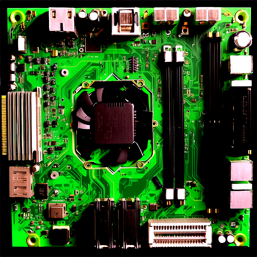 Top-down Motherboard Shot Png 06202024