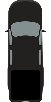 Top View Semi Truck Icon PNG with transparent background