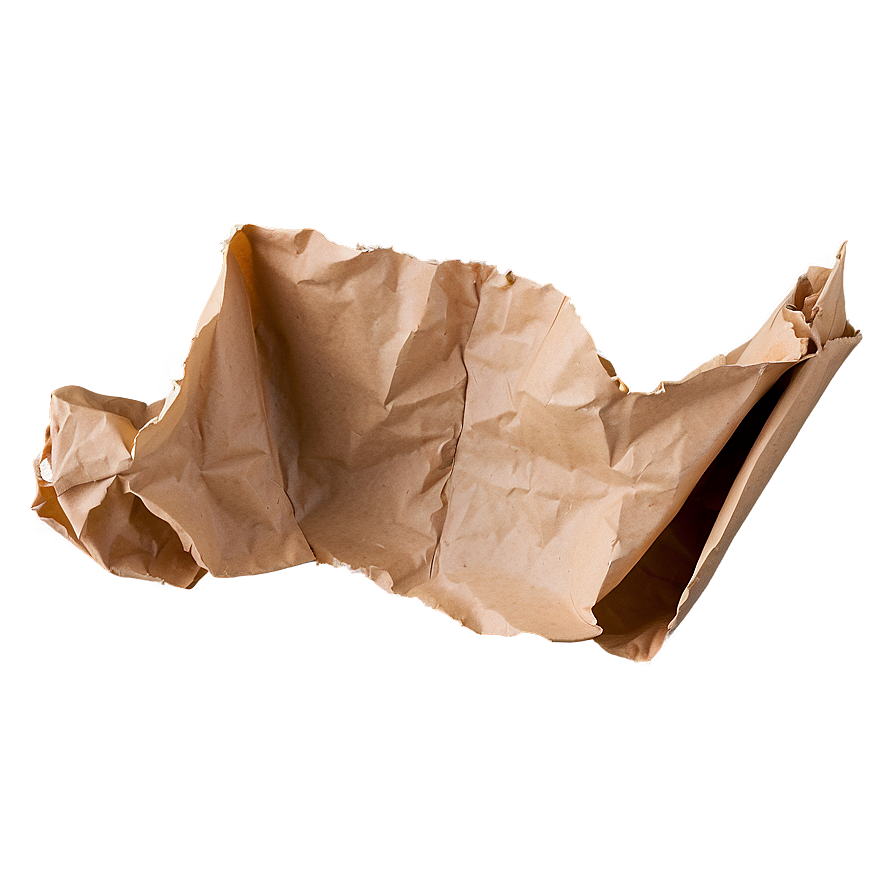 Torn and Crumpled Paper PNG 05242024 PNG with transparent background