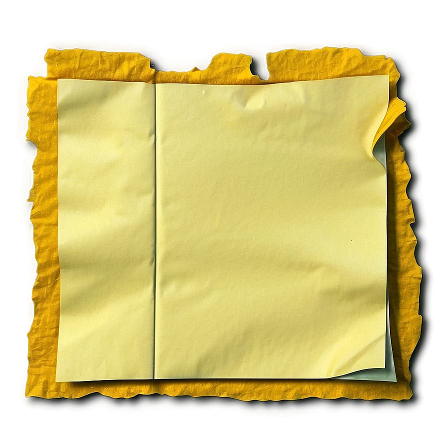 Torn Post It Note Png 6