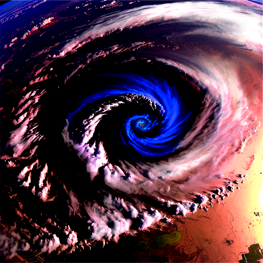 Tornado From Space Png Pql