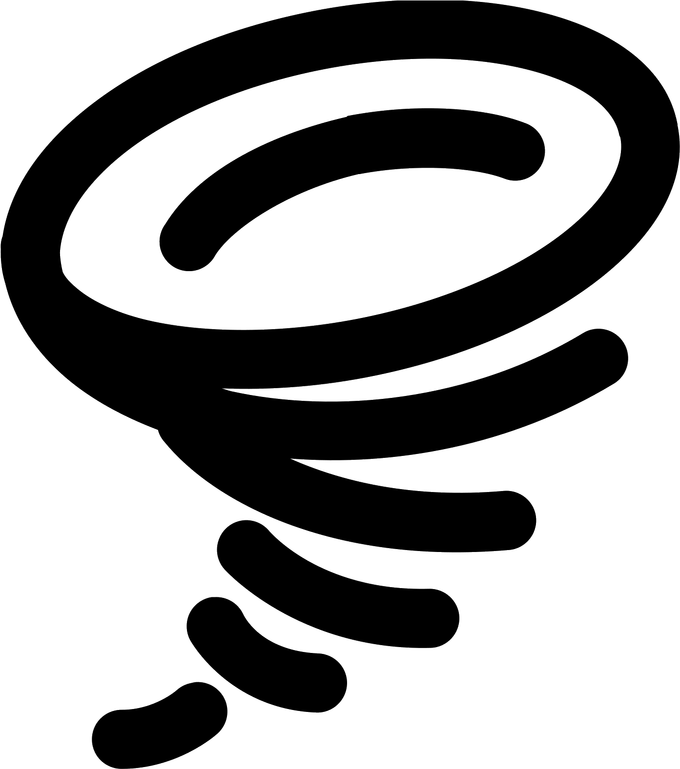 Transparent Hurricane Symbol Png - Tornado Icon, Png Download PNG with transparent background