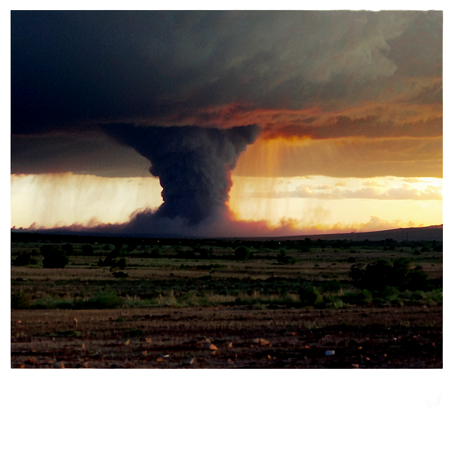 Tornado Sunset Png 05212024