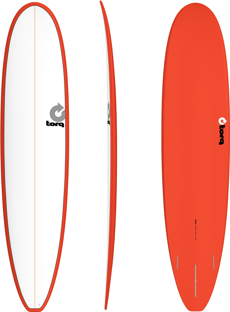 Torq Surfboard Three Views