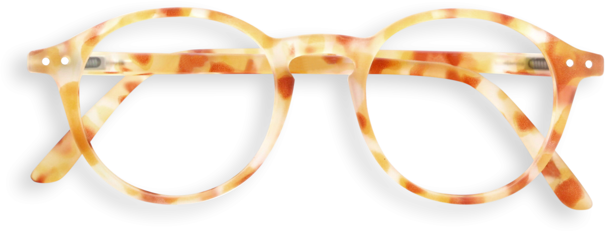 Tortoiseshell Pattern Eyeglasses Transparent Background