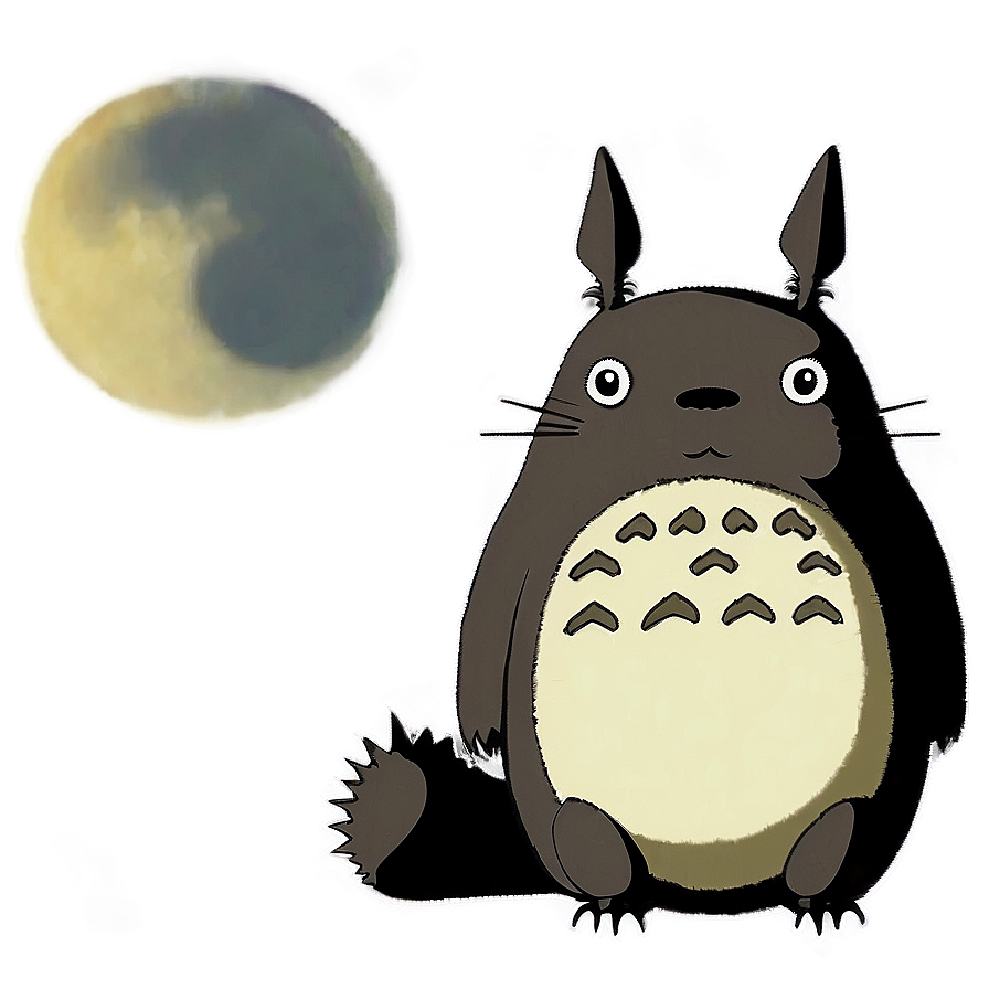 Totoro Silhouette Png 05062024