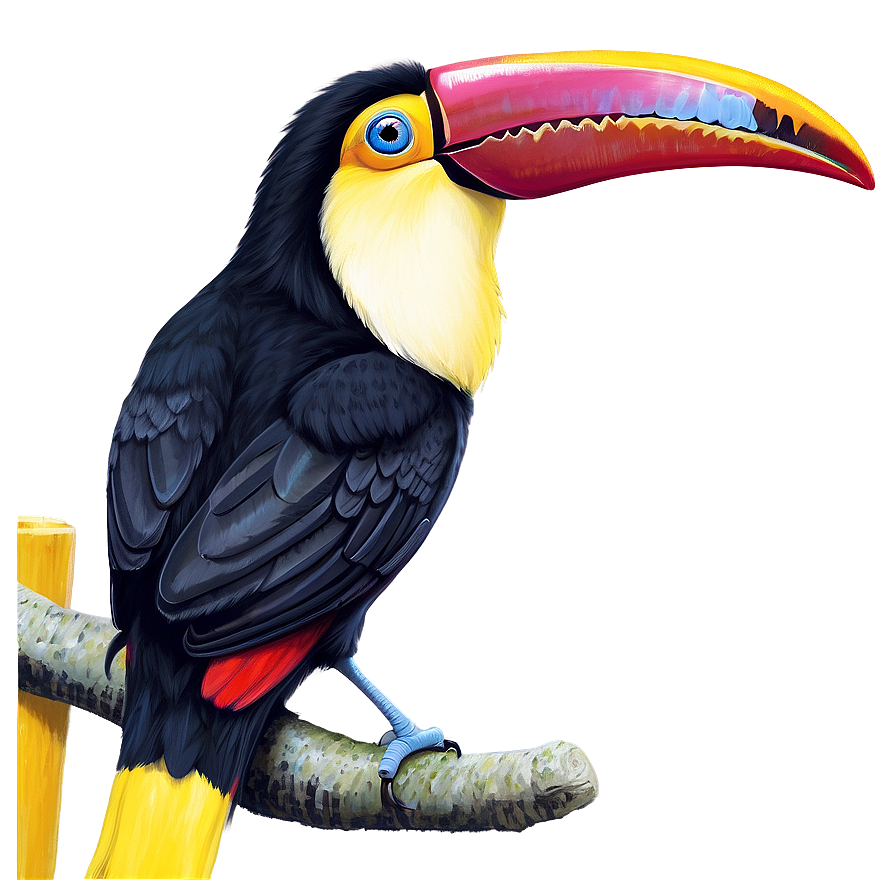 Toucan Birdwatching Icon Png 06112024