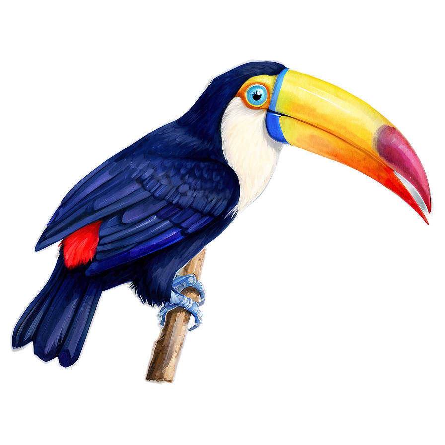 Toucan In Watercolor Png 48