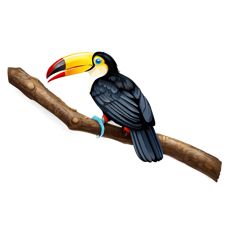 Toucan On Branch Png 43