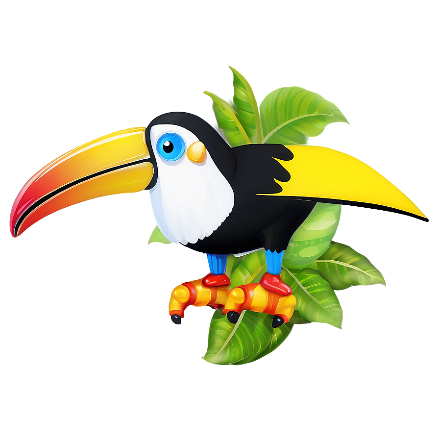 Toucan With Fruit Png 06112024