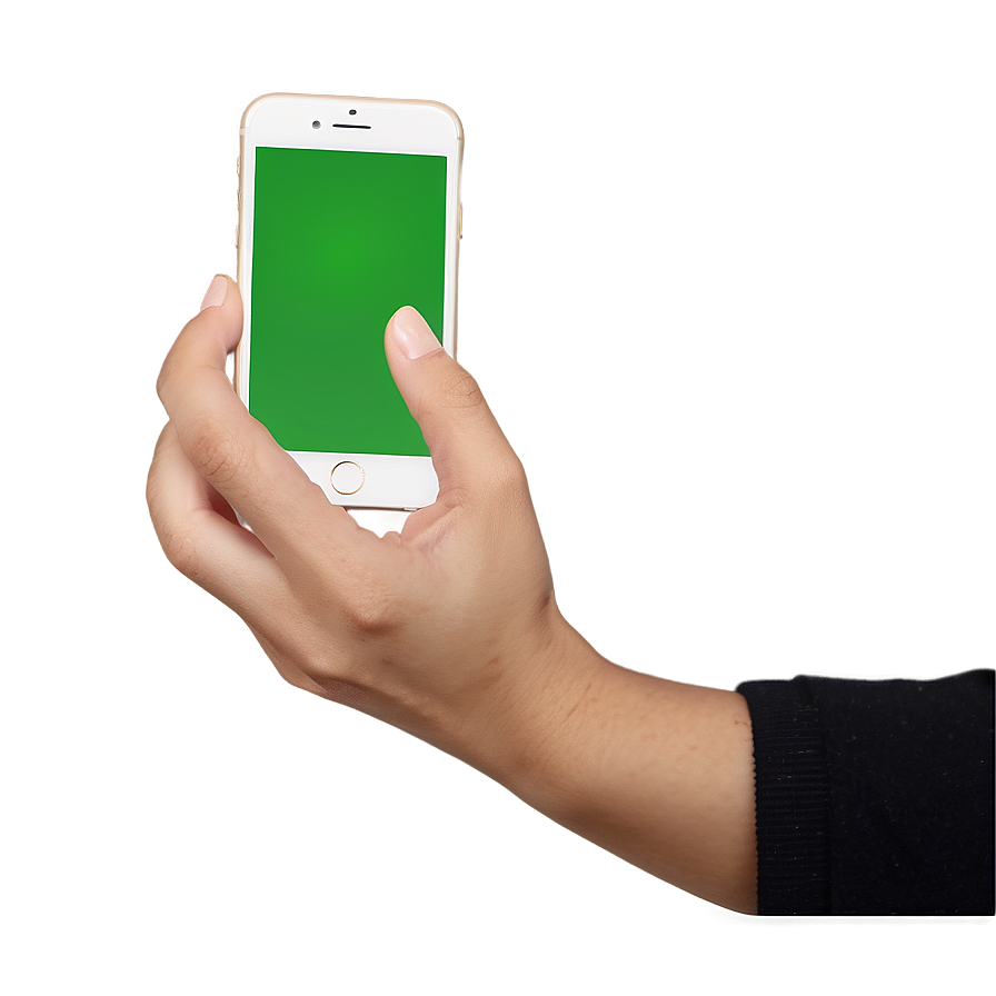 Touch Device Green Screen Png Und80