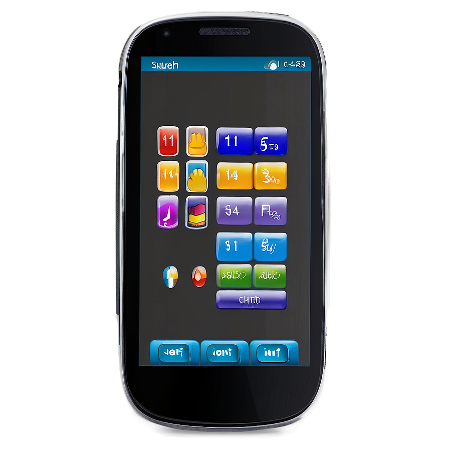 Touch Screen Phone Png Vqh