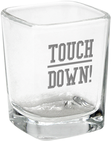 Touchdown Themed Shot Glass