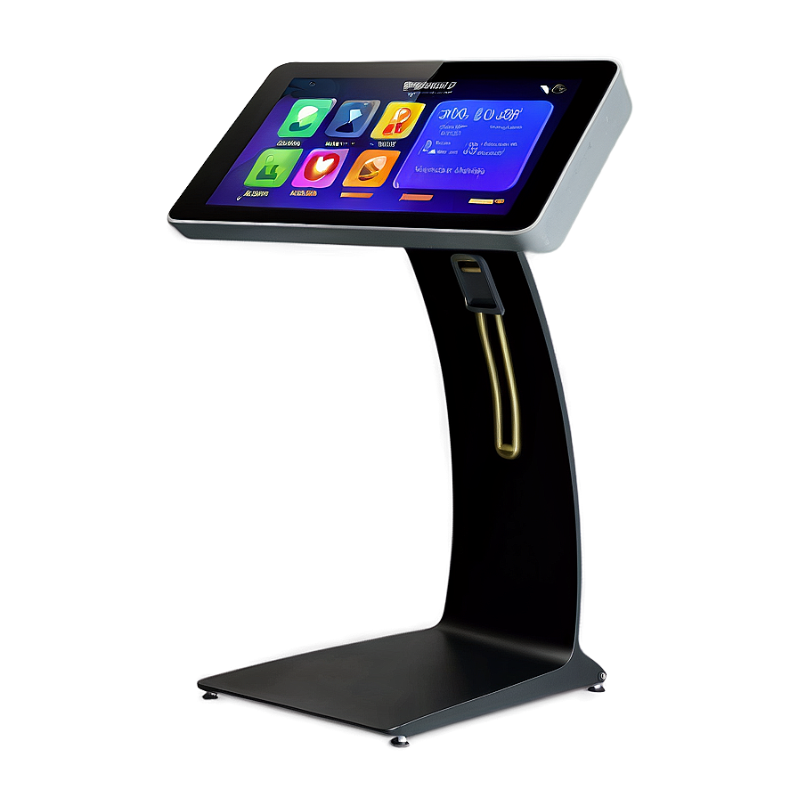 Touchscreen Interactive Kiosk Design Png 42