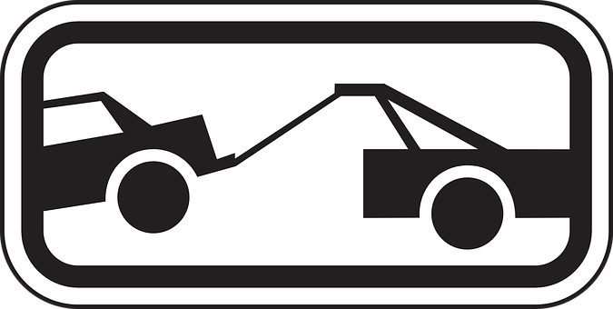 Tow Away Zone Sign