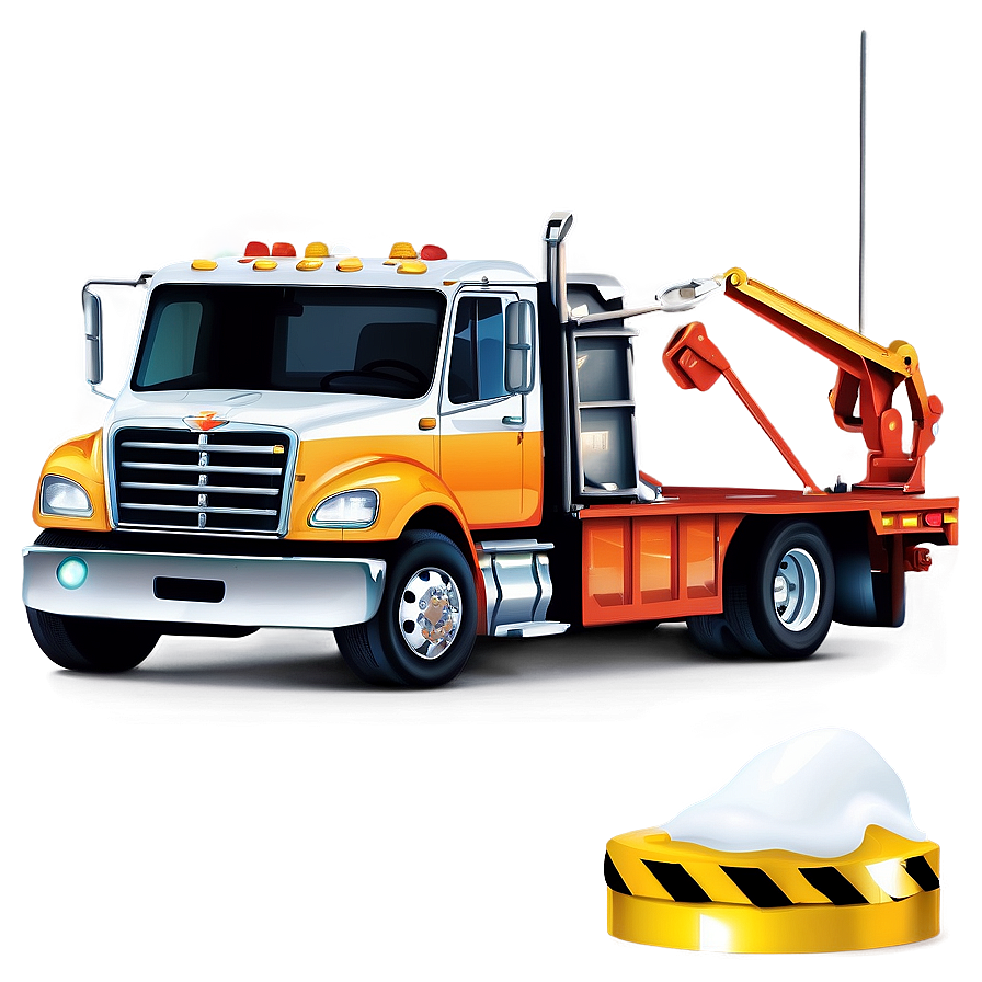 Tow Truck Vector Image Png Jwp98