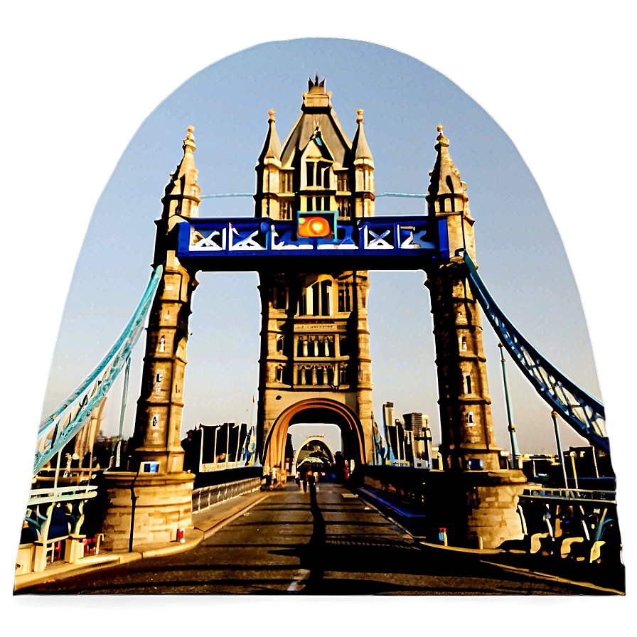 Tower Bridge at Sunset PNG pvi PNG with transparent background