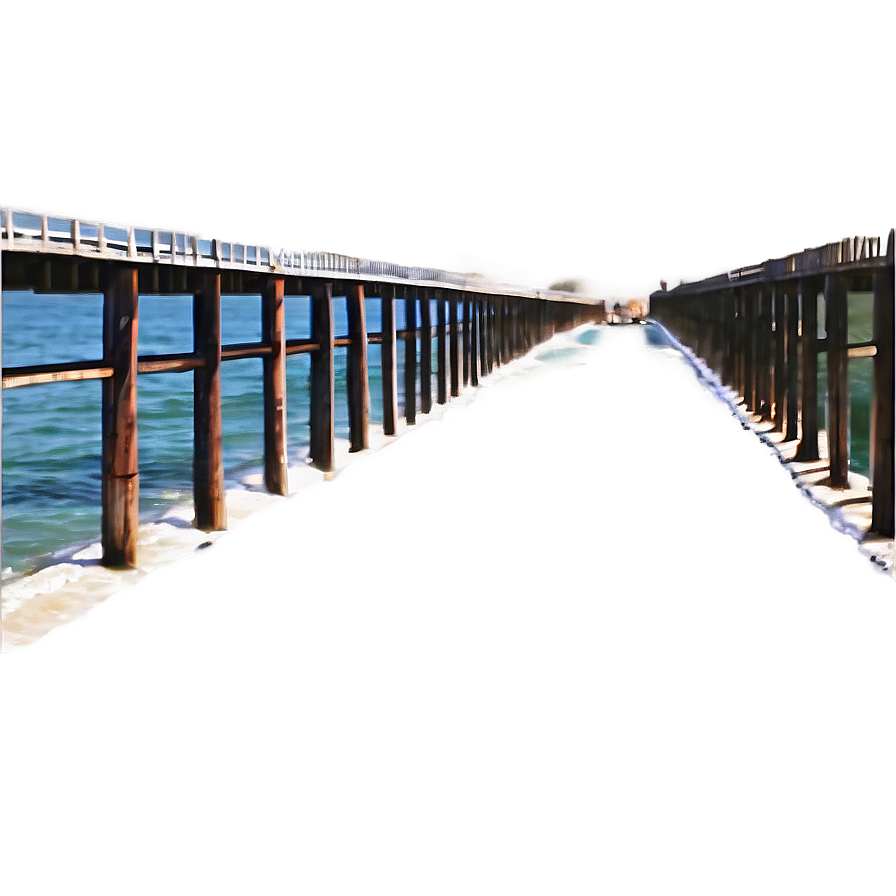 Town Fishing Pier PNG 84 PNG with transparent background