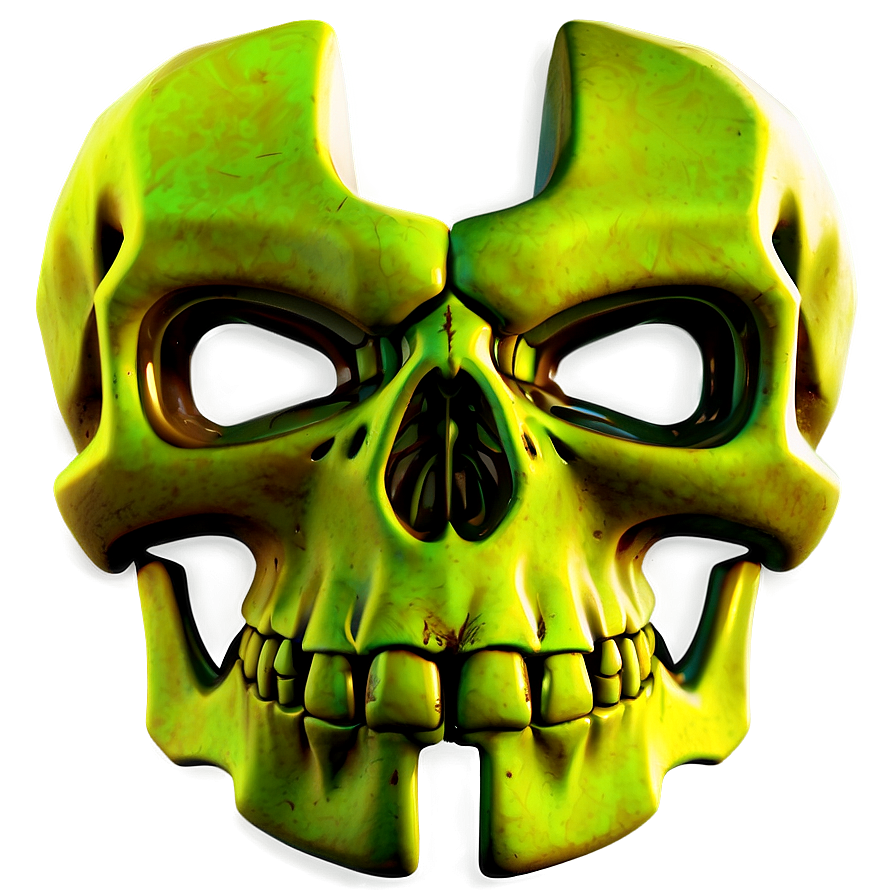 Toxic Skull Logo Png A