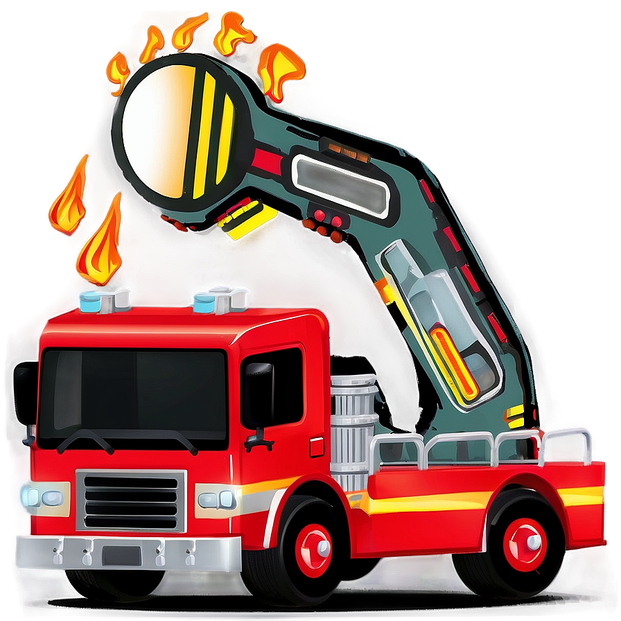 Toy Fire Truck Car Png Pii60