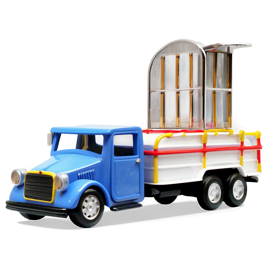 Toy Mail Truck Model Png Cnc18