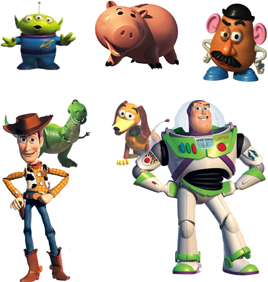 Download Toy Story Characters Png Photos - Toy Story 2 Background, Transparent Png PNG with transparent background