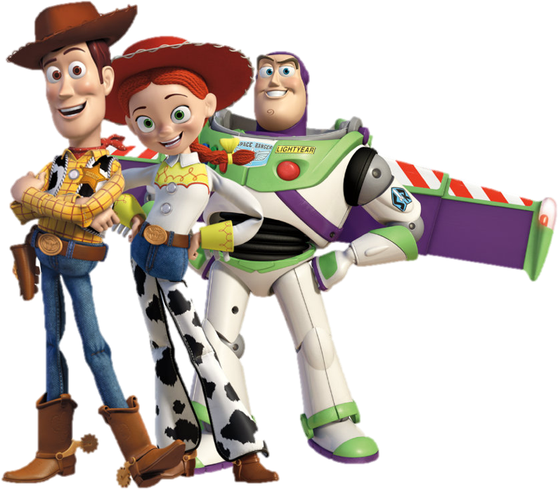 Jessie Story Toy Sheriff Film Buzz Woody Clipart - Buzz Woody And Jessie, HD Png Download PNG with transparent background