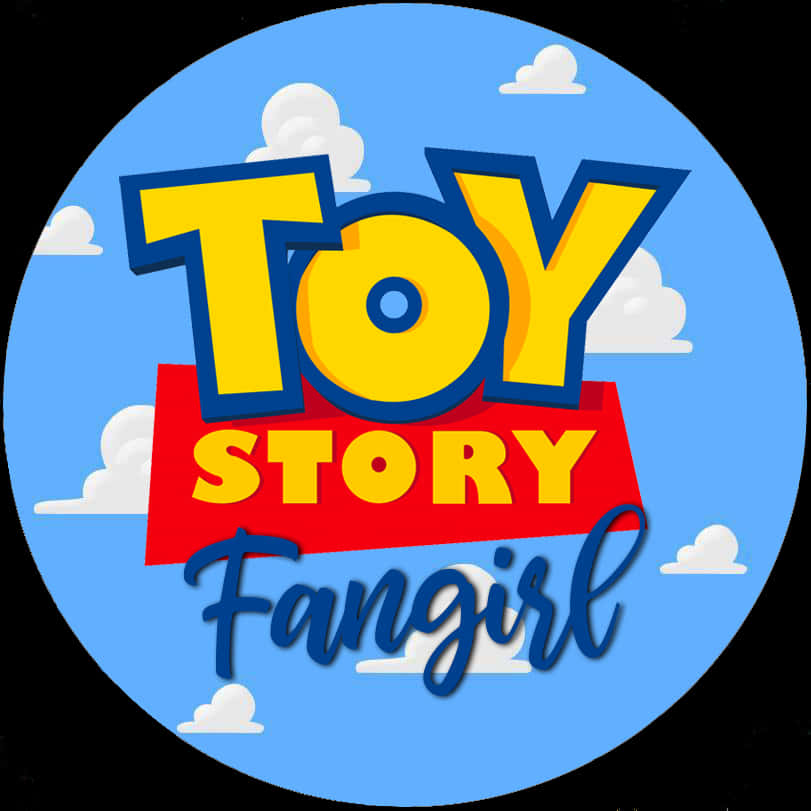 Toy Story Fangirl Logo PNG with transparent background