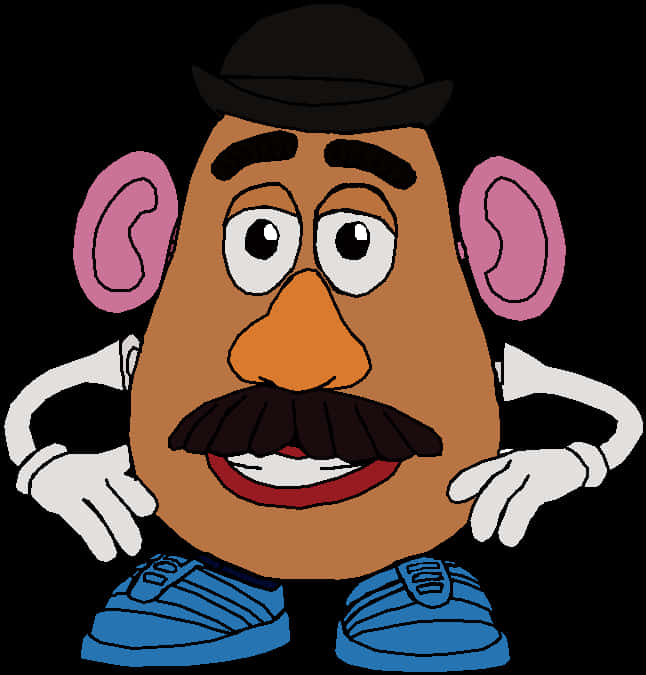 Toy Story Mr Potato Head Character PNG with transparent background
