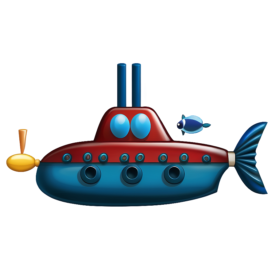 Toy Submarine Drawing PNG xcd26 PNG with transparent background