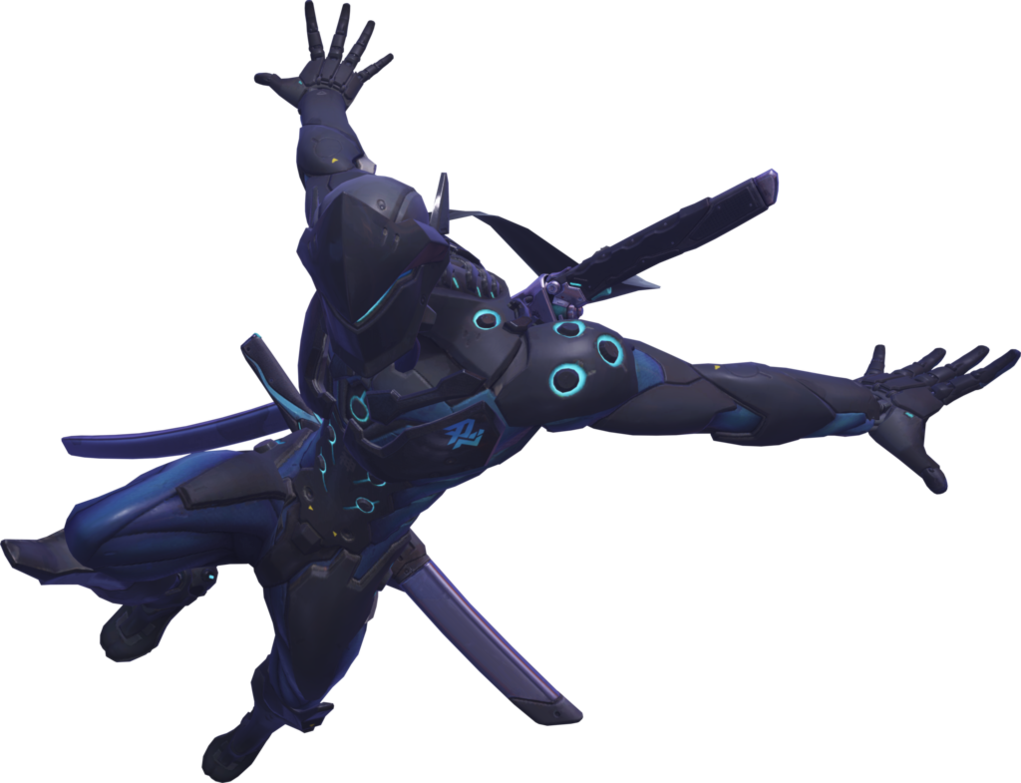Toy,action Character,animal - Overwatch Genji Png, Transparent Png PNG with transparent background