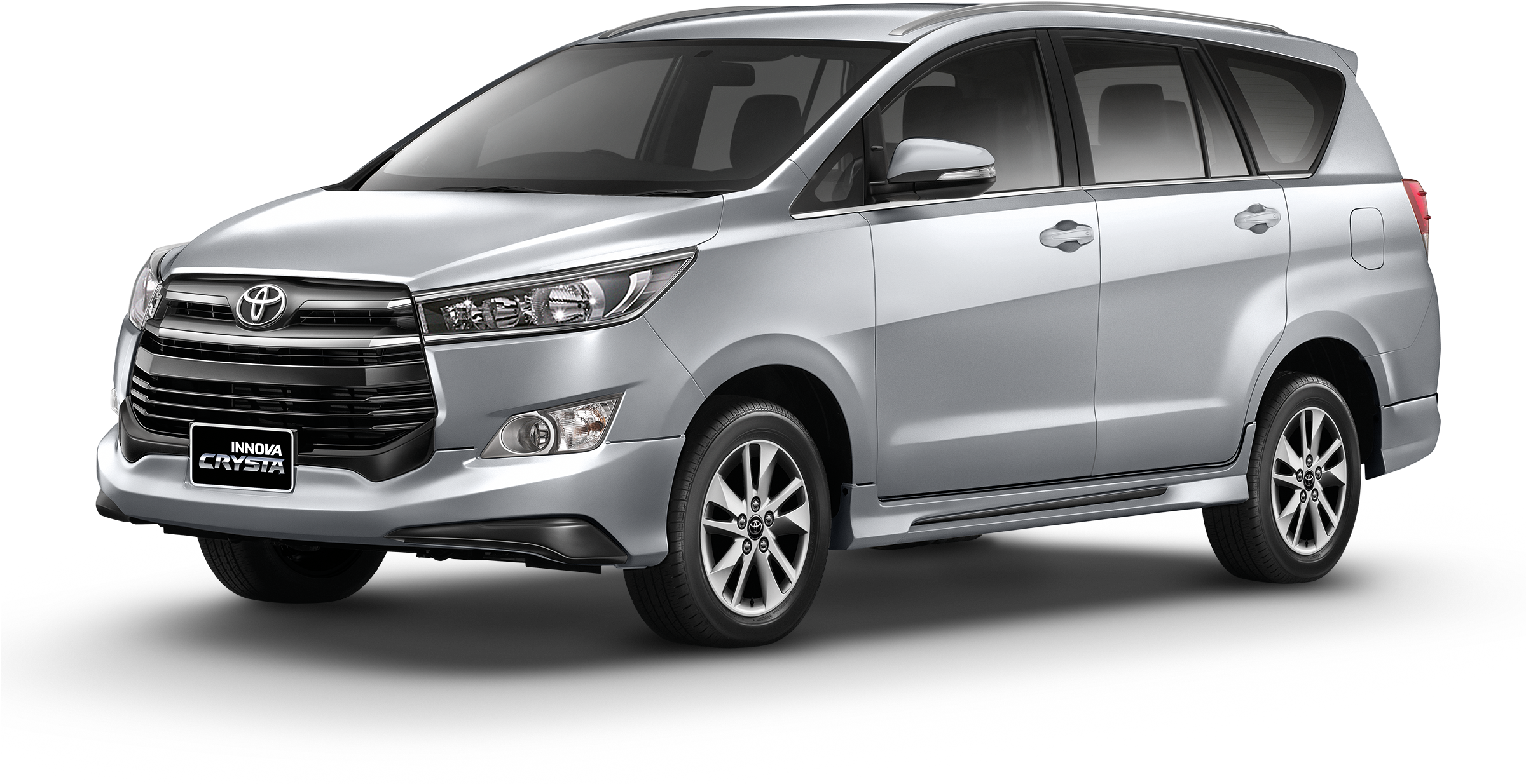 Toyota Innova Crysta Silver M P V