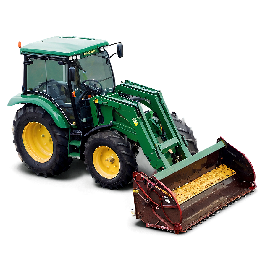 Tractor With Front Loader Png 99