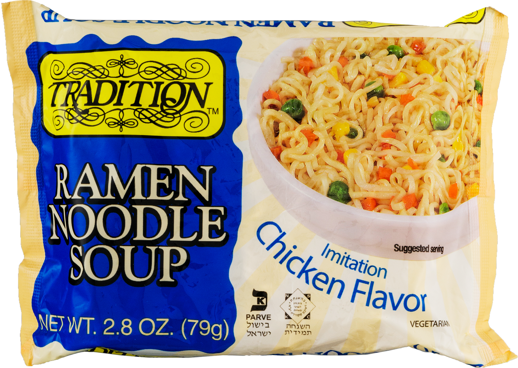 Tradition Ramen Noodle Soup, Chicken Style - 2.8 Oz PNG image with a transparent background, free high-resolution download