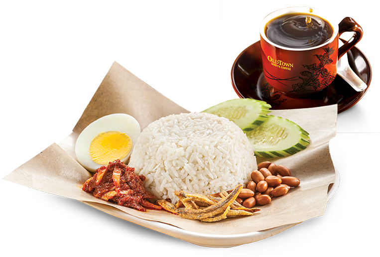 Traditional Asian Breakfastwith Coffee