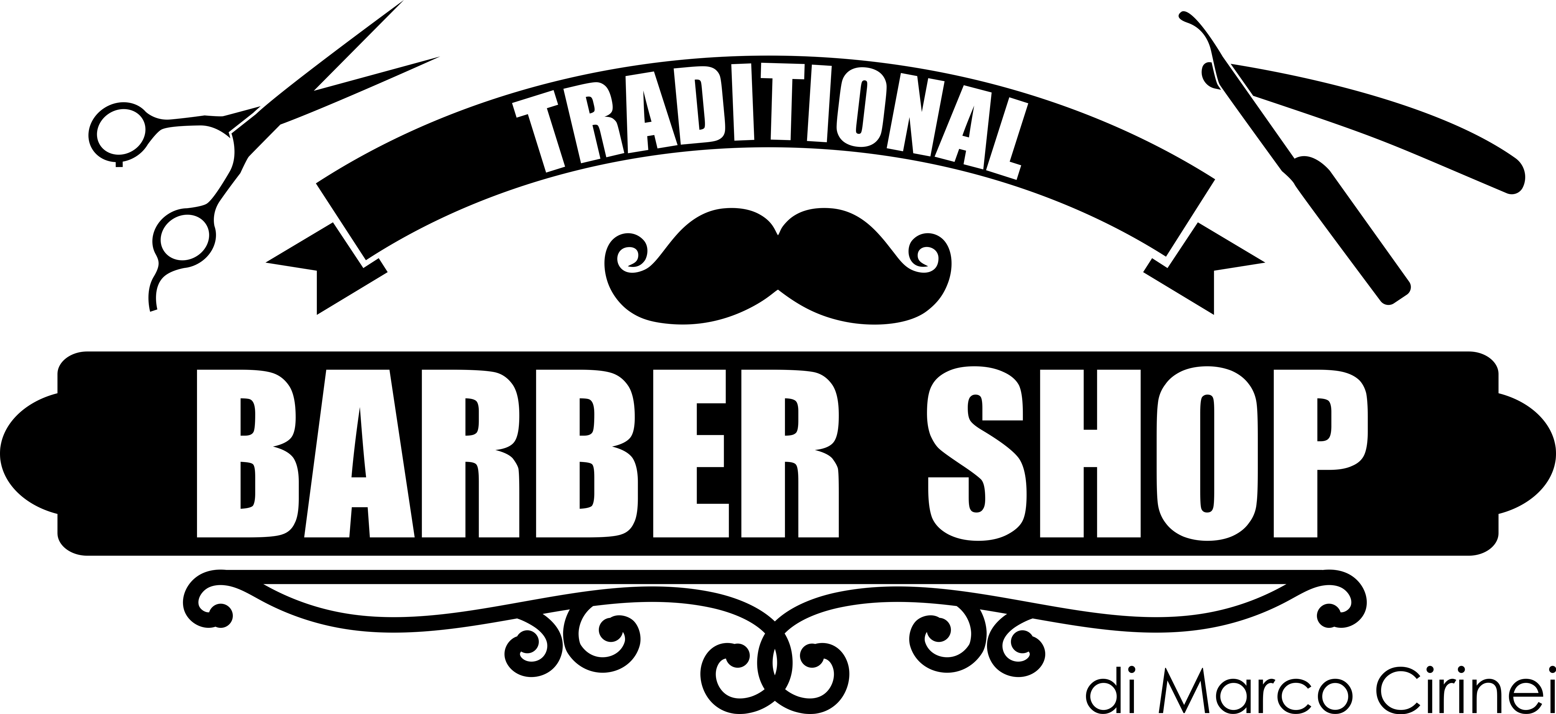 Traditional Barber Shop Logo