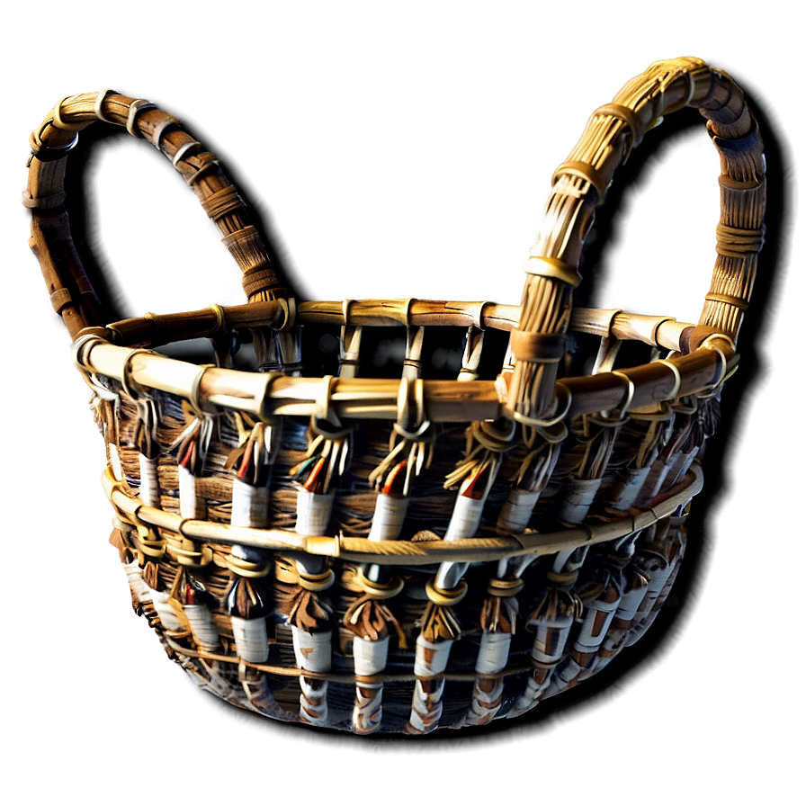 Traditional Basket Png 4