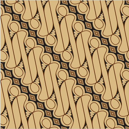 Traditional Batik Pattern Design