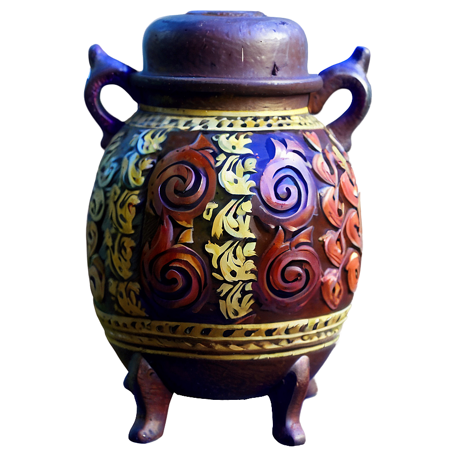 Traditional Chai Pot Png 06262024