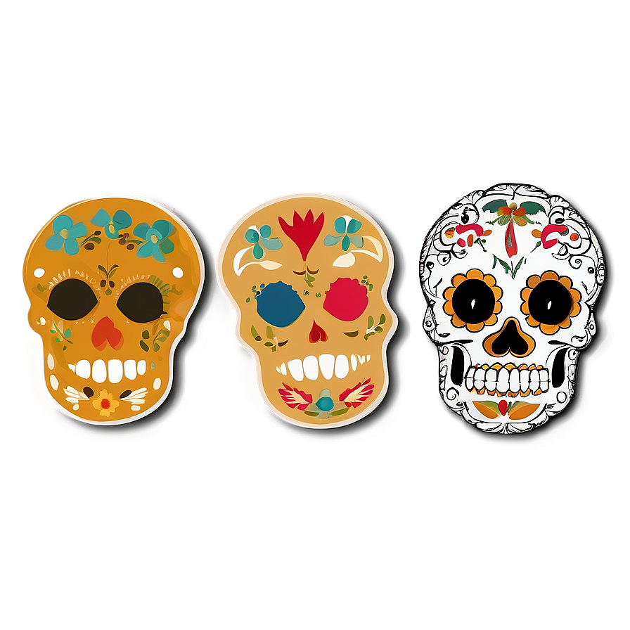 Traditional Day of the Dead Foods PNG ltr14 PNG with transparent background
