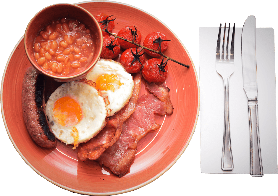 Full Breakfast, HD Png Download PNG with transparent background