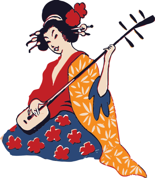 Traditional Geisha Artwork