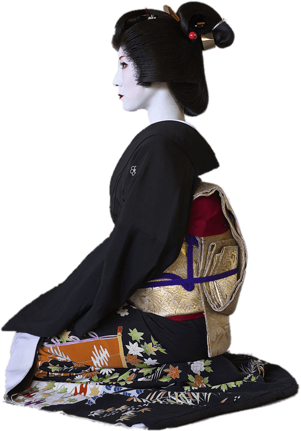 Traditional Geishain Kimono