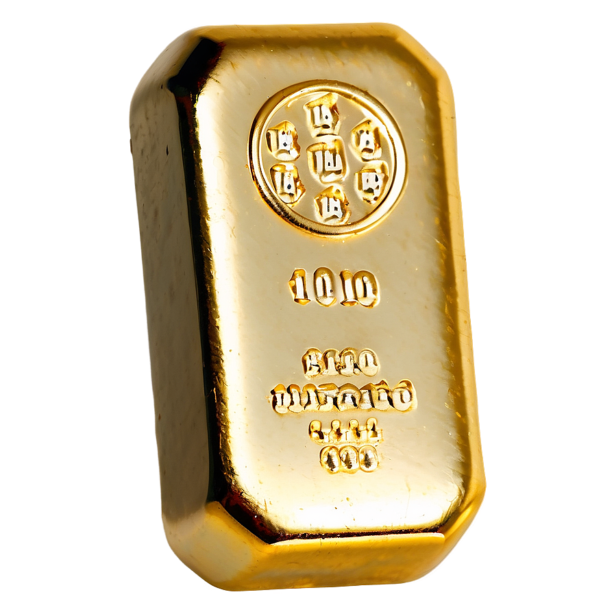 Traditional Gold Ingot Png 30