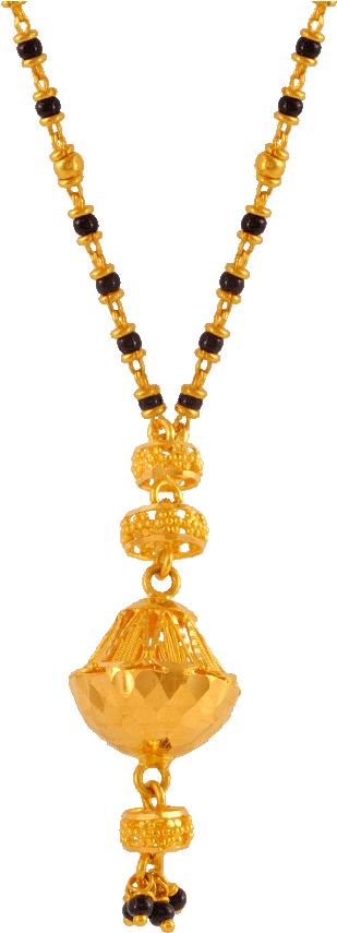 Traditional Gold Mangalsutra Design