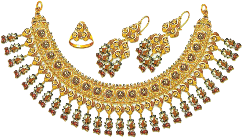 Traditional Gold Plated Jewelry Set