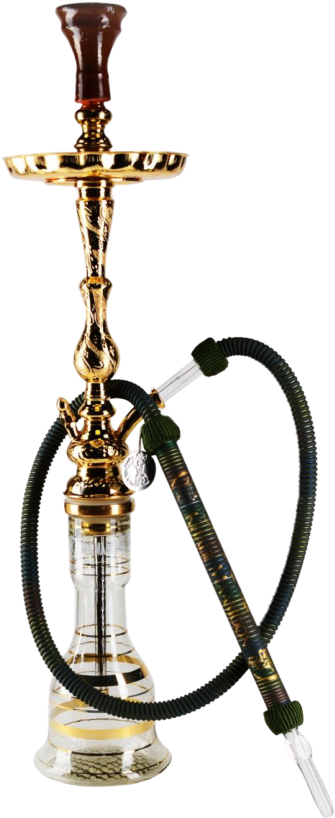 Traditional Golden Hookah